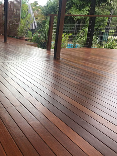 timber deck repaired in Brisbane