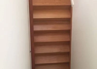 timber floor staircase