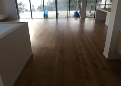 new home timber floor installation