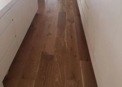 domestic timber floor install